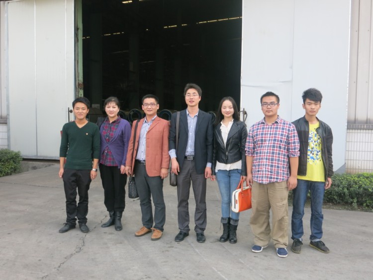600cc全讯白菜网老师赴杭州看望实习实训学生