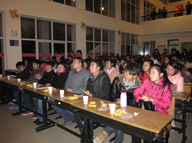 600cc全讯白菜网团总支学生会举办2014年元旦晚会