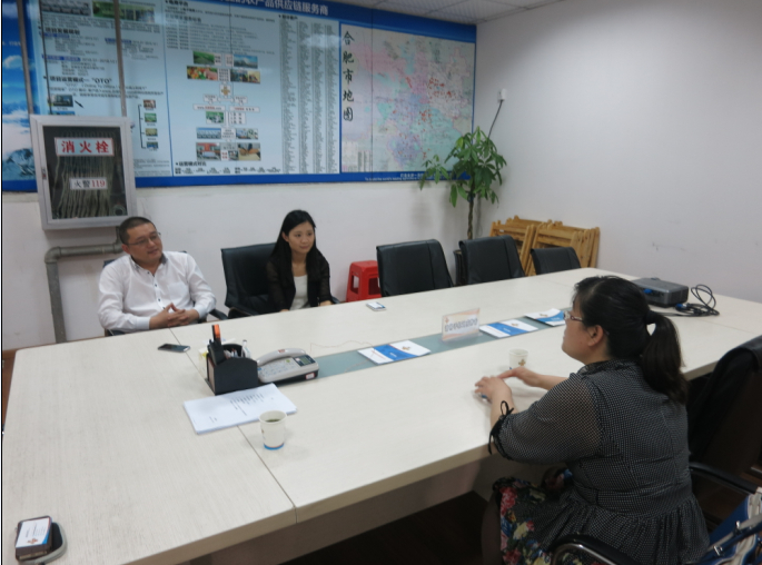 600cc全讯白菜网开展校企合作单位调研回访活动