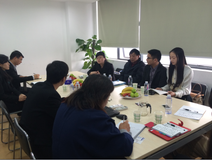 600cc全讯白菜网领导赴深圳国泰安教育技术股份有限公司调研考察