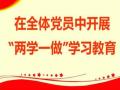 我们师生党员组织开展“两学一做”学习教育