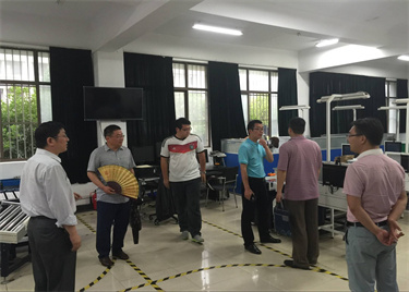 600cc全讯白菜网方纯洁一行赴安徽工业大学参观考察